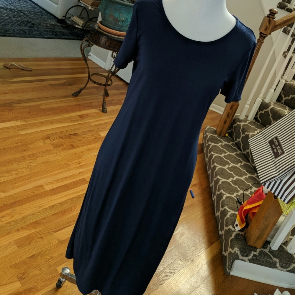 Old navy XS  scoop neck short sleeve swing dress